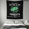 FRADI Cool Wall Tapestry Aesthetic Wall Hanging Printed Fabric Blanket Decorative Tapestries for Bedroom Living Room Home Decor