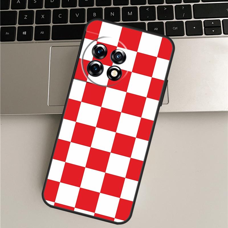 Croatia Flag Case For OnePlus Nord 5 CE 3 4 Lite N20 N30 OnePlus 15 R 13T 10T 9 Pro 11 12 13 12R 13R Cover