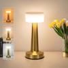 Rechargeable Table Lamp Metal Touch Decor for Bar Coffee Table Restaurant Decoration Light Desk LED Night Lights Bedroom