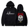 Deftones Download Festival 2016 Hoodie Black Skull Rock Band Sweatshirt Nu Metal Grunge Vintage Unisex Streetwear