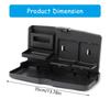 Multifunctional Headrest Table Drink Holder Car Dinner Plate Car Seats Tray Cup Holder Phone Stand Interior Accessory