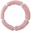 Car Steering Wheel Cover Winter Plush Female Korean Cute Universal Fashion Pink Gray Black Diamond-Studded Handlebar Cover