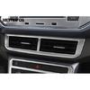 For Volkswagen VW T-cross Tcross -  Carbon Fiber Center Console Air Condition AC Vent Outlet Cover Trim Accessories