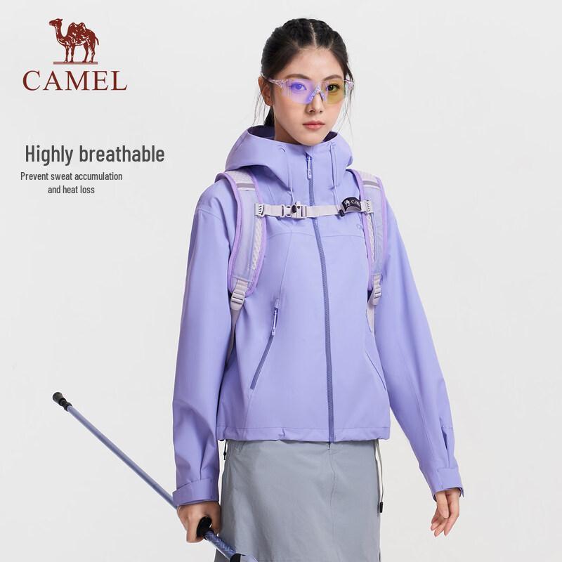 CAMEL Women s Triple-Proof Short Hardshell Jacket XL