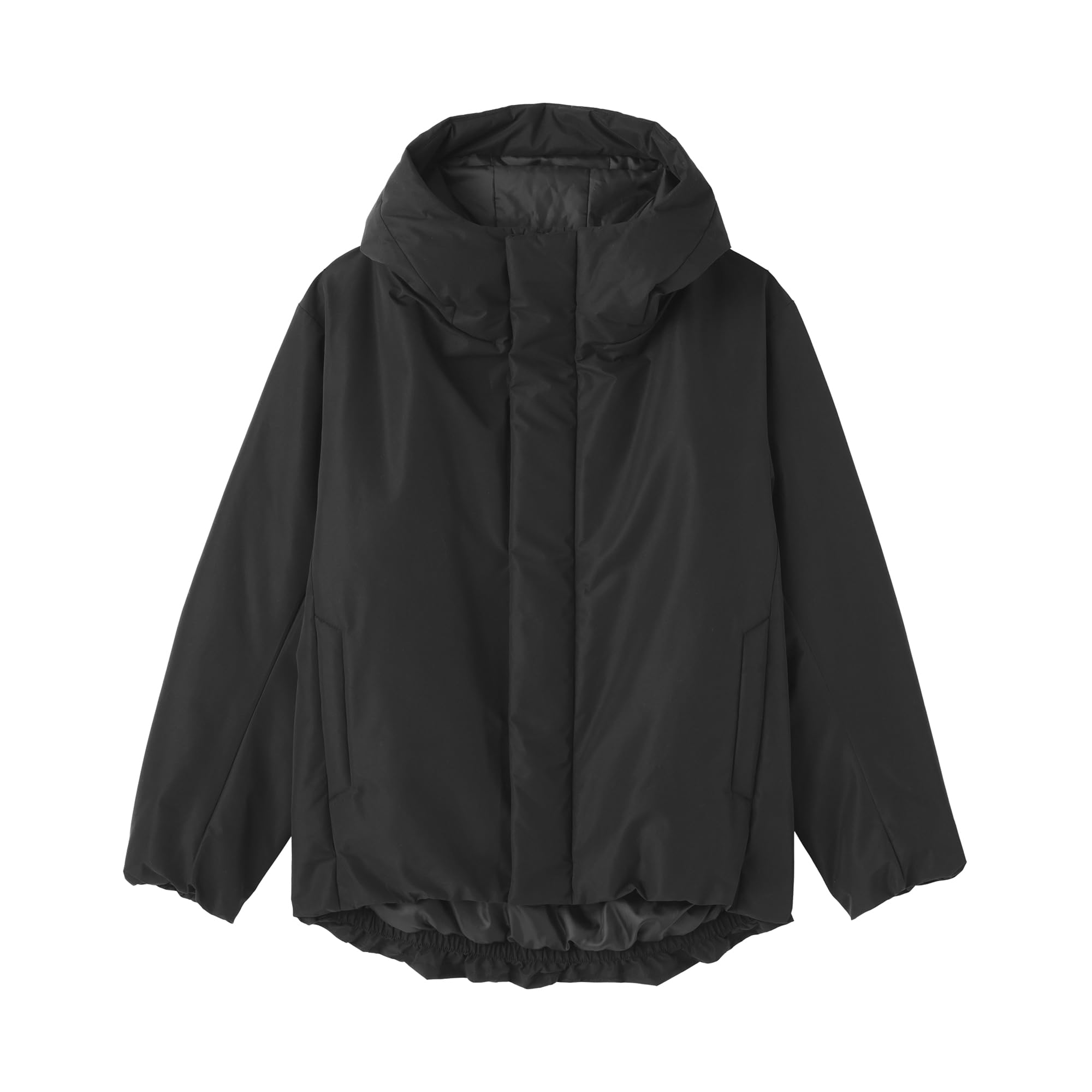 

MUJI Windproof and Insulated Hooded Size M Men s Jacket, Black, (AD0TWA5A) чорний