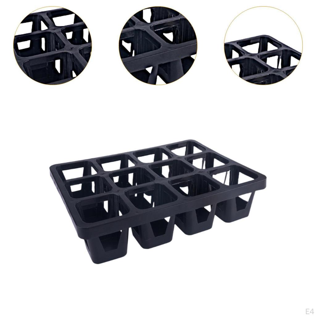 Nursery Pots Tray Plant Pot Carry Holder Indoor Outdoor Strong Bearing Capacity Portable Wear