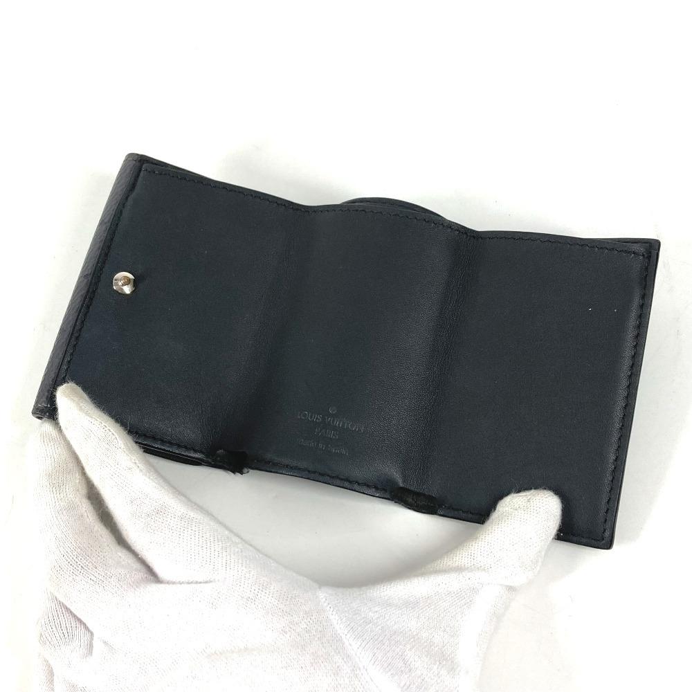 Louis Vuitton M45417 MonogramEclipse Discovery Compact Trifold wallet Black/gray