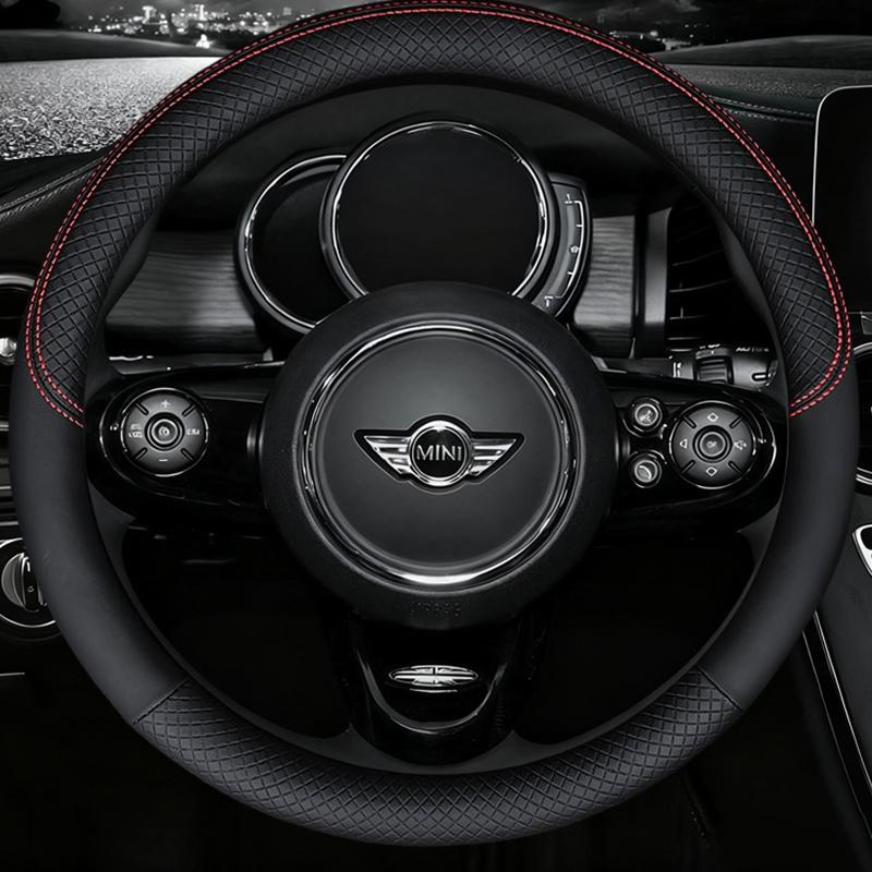 

Car Steering Wheel Cover For MINI Cooper R50 R55 R56 F57 Clubman Countryman Clubvan Coupe Auto Accessories