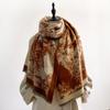 New Luxury Brand Cashmere Women Print Scarf Winter Warm Shawl and Wrap Bandana Pashmina Female Foulard Blanket Poncho Scarves