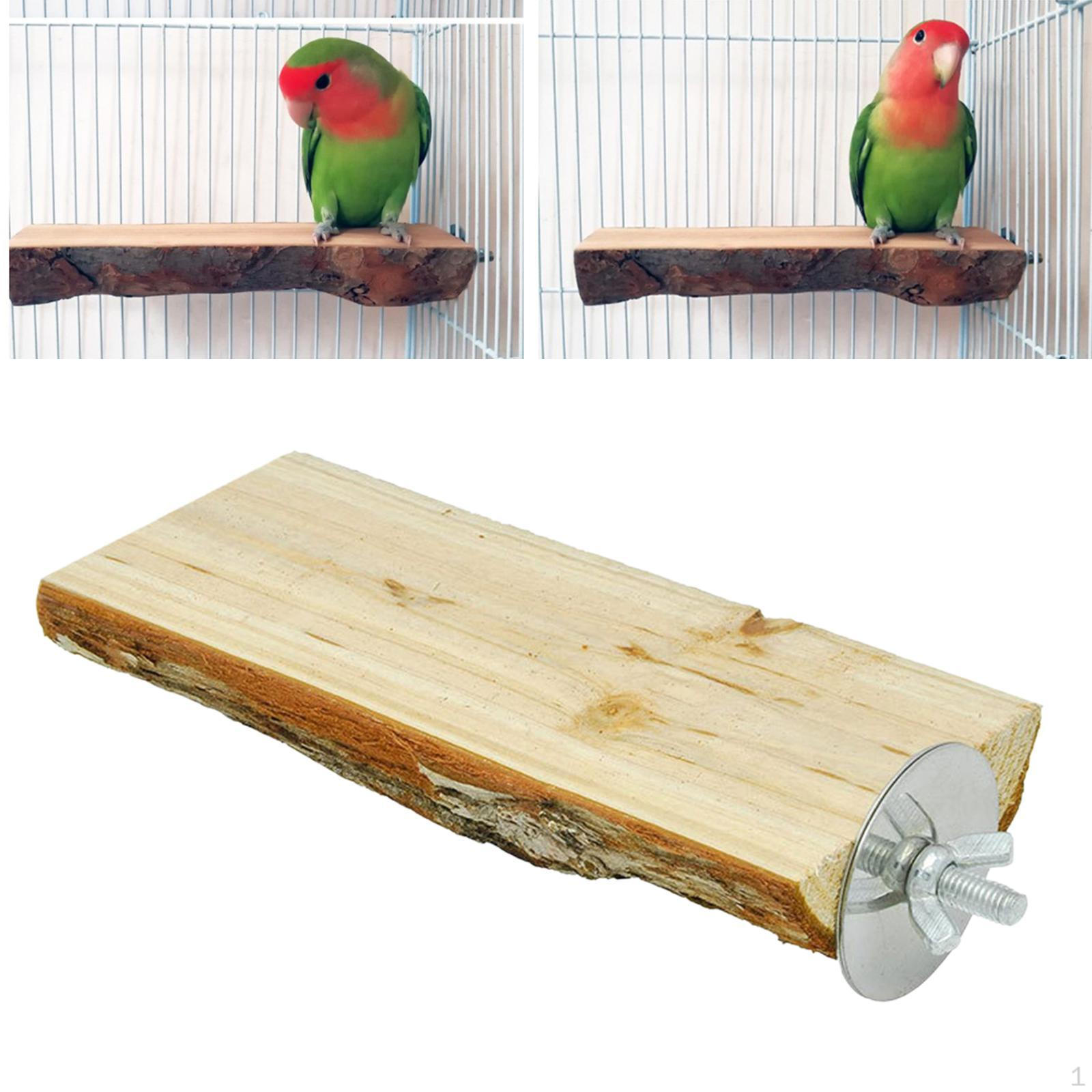 Perch Stand, Multi-Branch Hanging Platform for Parrots, Cockatiels Parakeets, Conures, Macaws, 5-6cm 15cm