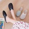 Flat Toe Half Slippers Women's Summer New Breathable Women's Shoes Fashionable Outdoor Cool Slippers