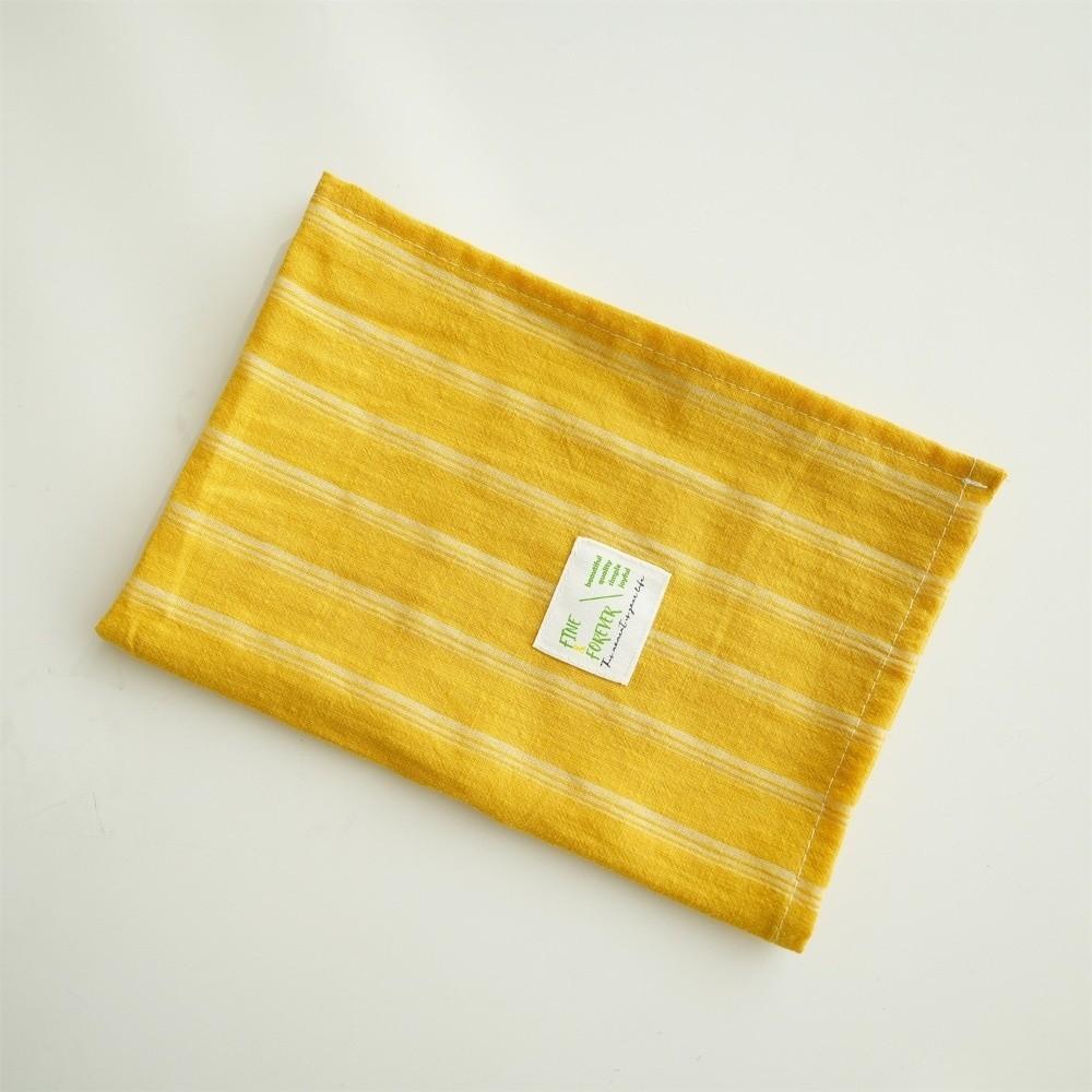 New Japanese Retro Stripe Tablecloth Placemats Background Cloth Home Decoration Accessories Mat Food Posing Insulation Pad
