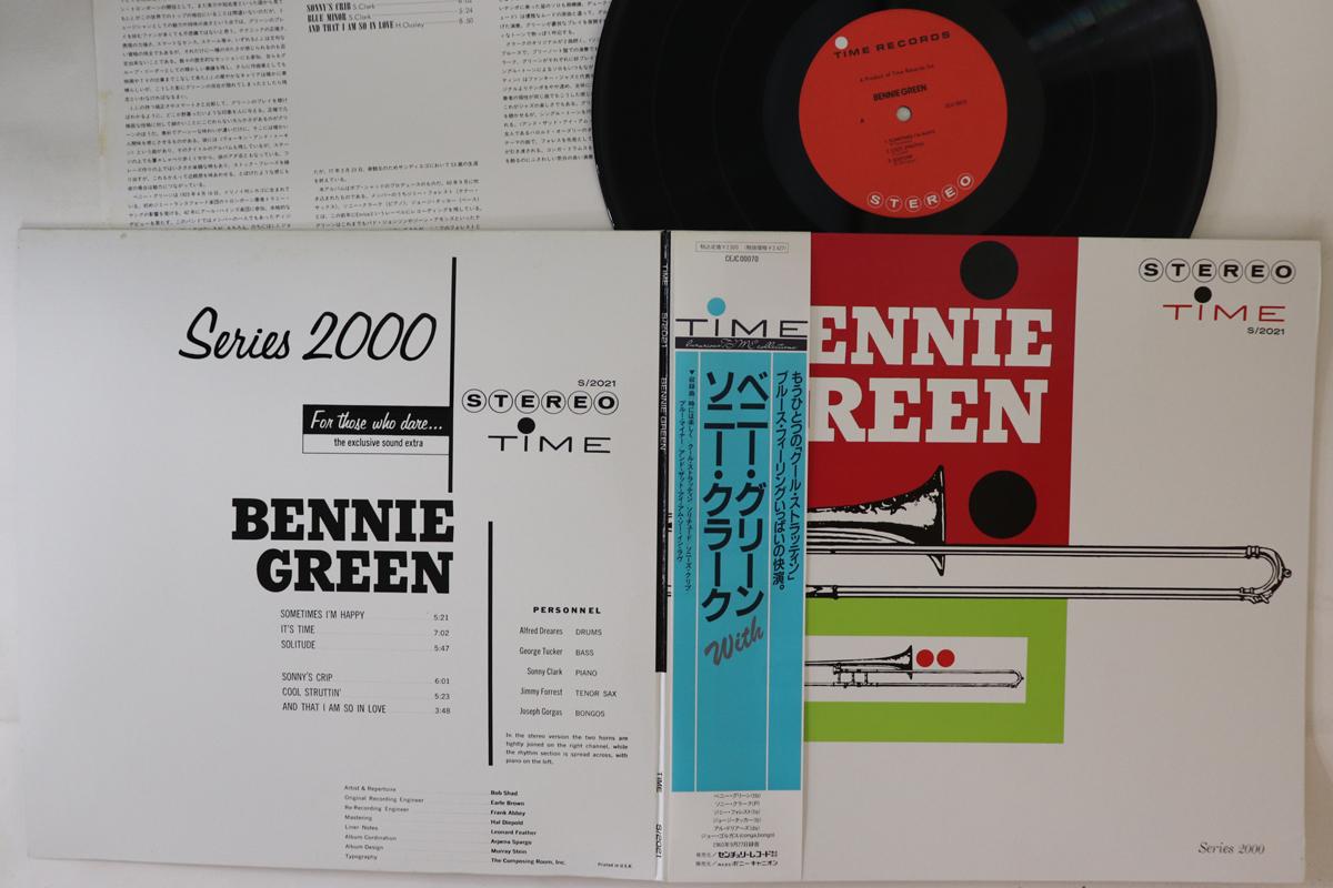 

LP Record BENNIE GREEN Bennie Green CEJC00070 TIME 1990 Japan Obi Jazz Used