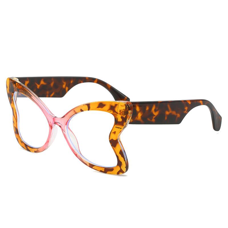 

Oversized Leopard Pink Butterfly Sunglasses Women For Men Trendy Luxury Brand Designer Vintage Punk Ladies Big Frame Sun Glasses As the picture