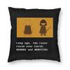 Undertale Intro Scene Square Pillowcase Polyester Linen Velvet Creative Zip Decor Throw Pillow Case Home Cushion Cover