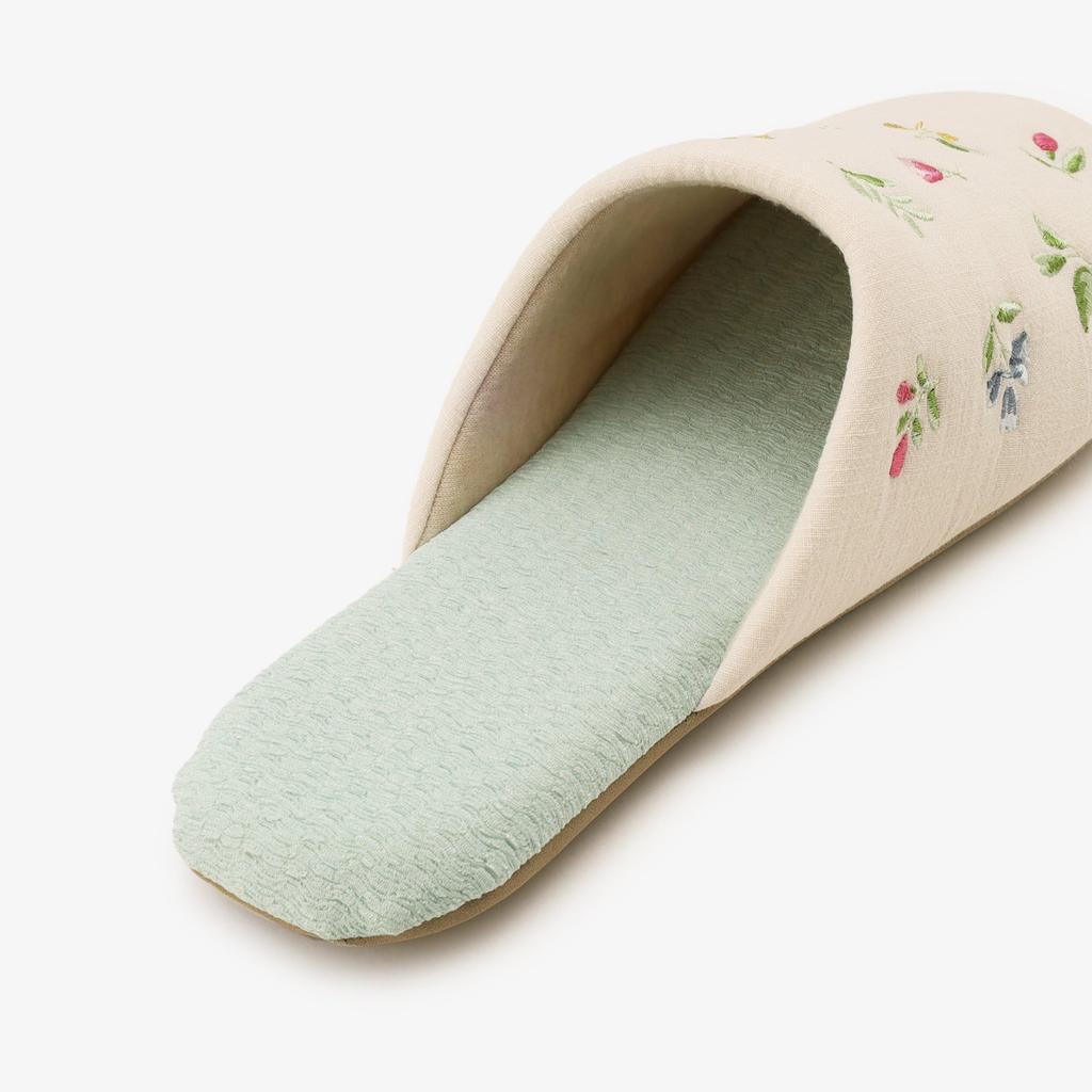 Afternoon Tea Living JL07 Mini Kwiatowy Haftowany Pokój Zielone Buty,