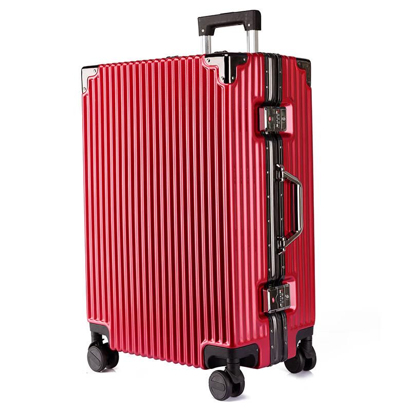 Churong Unisex Aluminum Frame Spinner Luggage