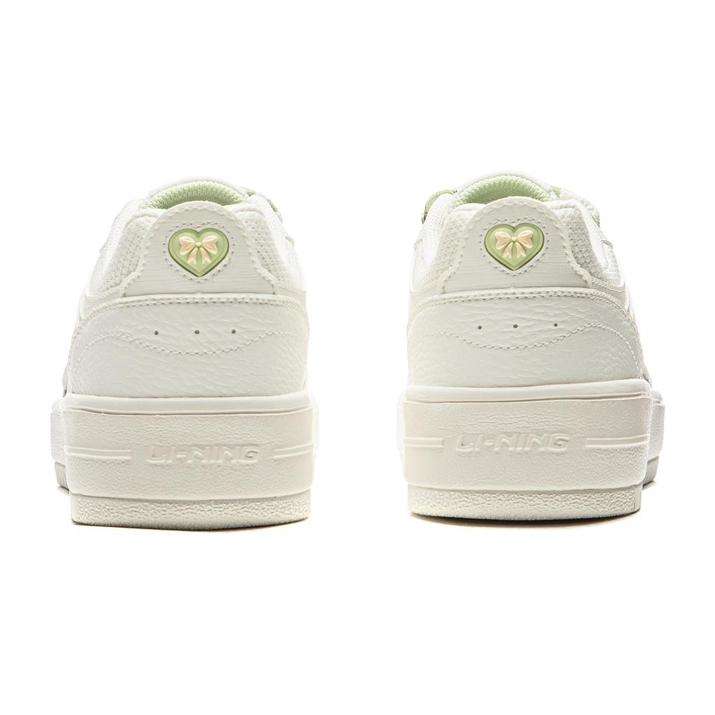 Li Ning Cheese Slip Resistant, Abrasion Resistant, Lightweight, Breathable, Height Increasing Low Top Skateboard Shoes AGCW076-1