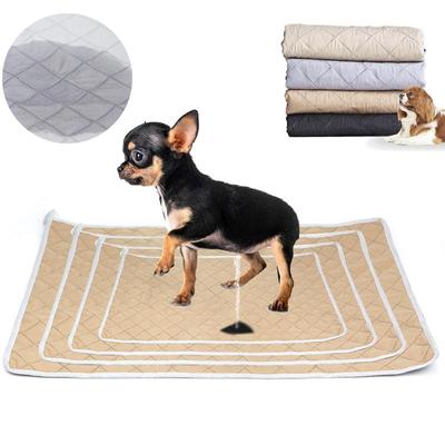 1 Stück Haustier-Urin-Pad, wiederholbar, maschinenwaschbar, wasserdicht, für Katzen und Hunde, universell, rutschfest und leicht zu trocknen, Trainingsanleitung