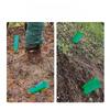 70cm 100cm Grüner Kunststoffbaum Belüftungsschlauch Wurzelbewässerung Entwässerungsrohr für Gartenlandschaft Setzlingspflanzung KTY