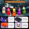Glowing Halloween Wizard Hat LED String Lights for Outdoor Decorations