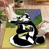 Looney Mad Scientist's Experiment Customize Your Name Floor Mat Suitable for Dormitory Living Rooms Foyer Outdoor Antislip Carpet Decorate Offices