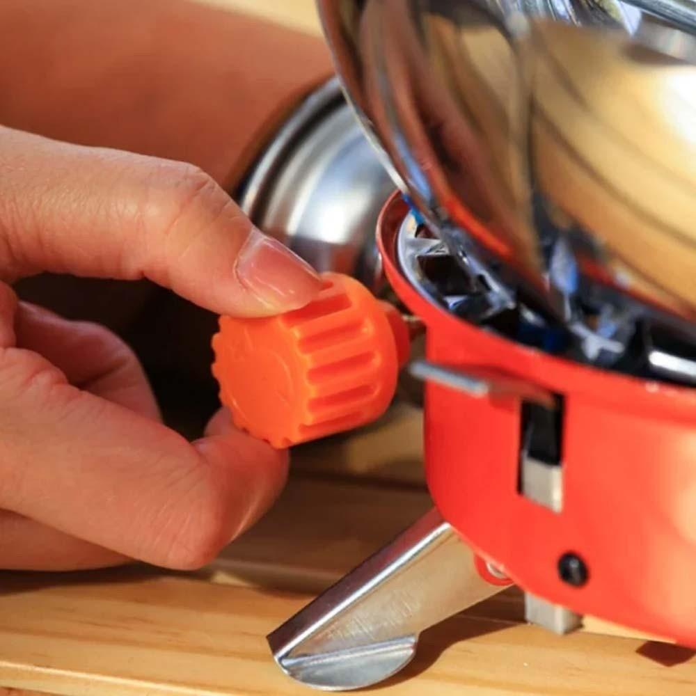 Compact Folding Gas Burner High Power Fondue Gas Cooker Lotus Cassette Stove  Household