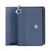 New COACH Snap Wallet Denim Wallet Mini Women's Blue CAP07-SVIN