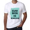 Ultrabasic Homme Graphique  Summer In KAILUA