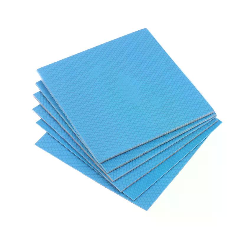 17W/MK GPU CPU Heatsink Cooling Conductive Silicone Pad 100x100mm 0.5/1/1.5/2/2.5/3mm Thickness Thermal Pad Thermal Insulation