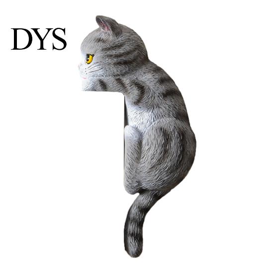 Cartoon Katze Schalter Schild 3D Licht Aufkleber, Dekorative Harz Wandplatten Abdeckung, Niedliche Tier Kinder Sichere Abdeck Aufkleber, Abziehen und Aufkleben Dekorationen