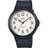 Standard Analog Quartz Watch Men S Black White Mw 240 7bv