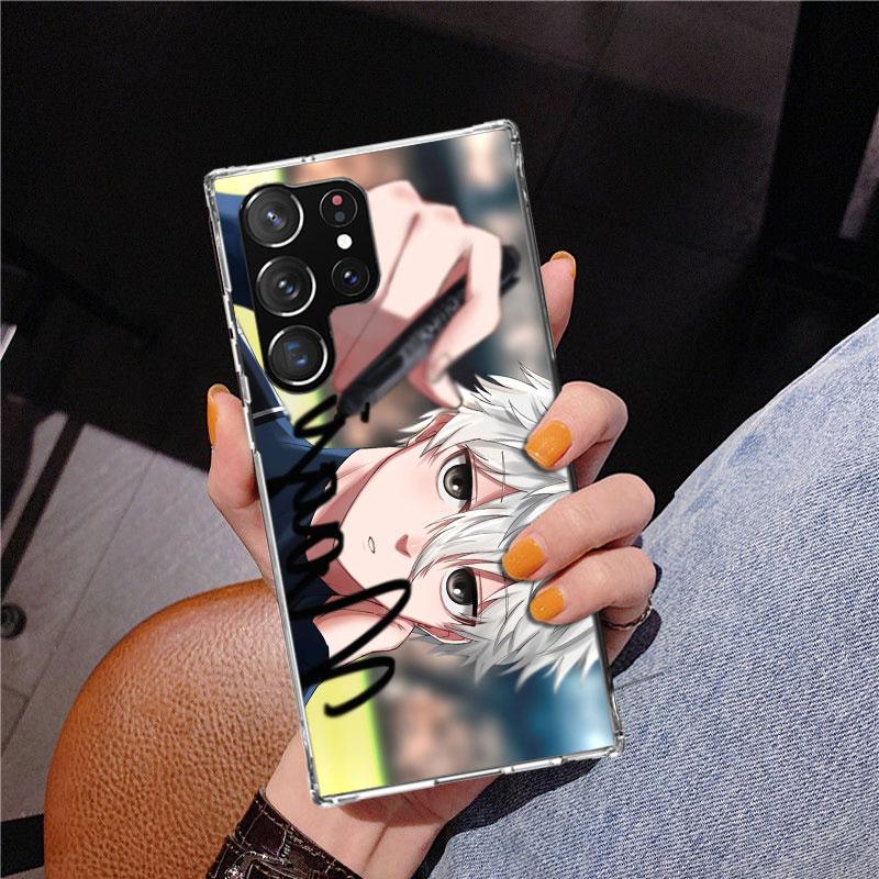 Blue Lock Nagi Seishiro Phone Case For Samsung Galaxy S24 S25 Edge S26 Ultra S23 S22 S21 Plus S20 FE + Personalized Print Cover