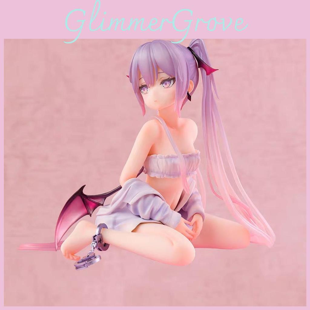 Adorable Pink Sitting Eve Pvc Statue Cute Anime Model Ideal For Desk Ornament