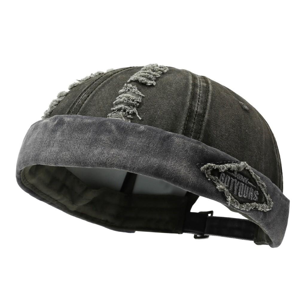 Streetwear Brimless Skullies Cap Lightweight Skullcap Fashion Melon Skin Hat Outdoor
