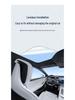 Xiaomi SU7 Silicone Suede Sunroof Sunshade: Panoramic Heat Insulation & Sun Protection