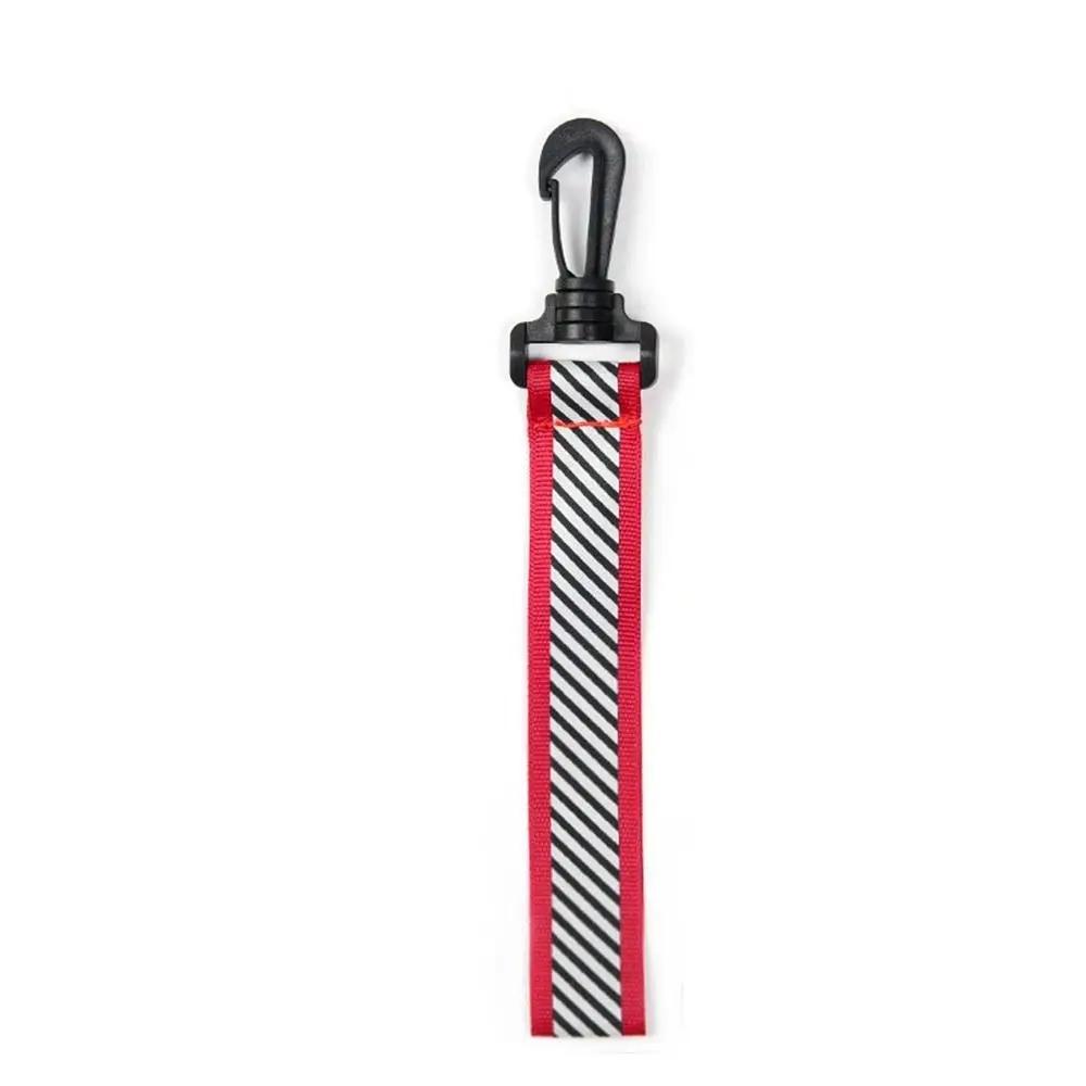 High Visibility Reflective Backpacks Keychains Webbing Material 17 Styles Outdoor Reflective Keychains Safety Straps