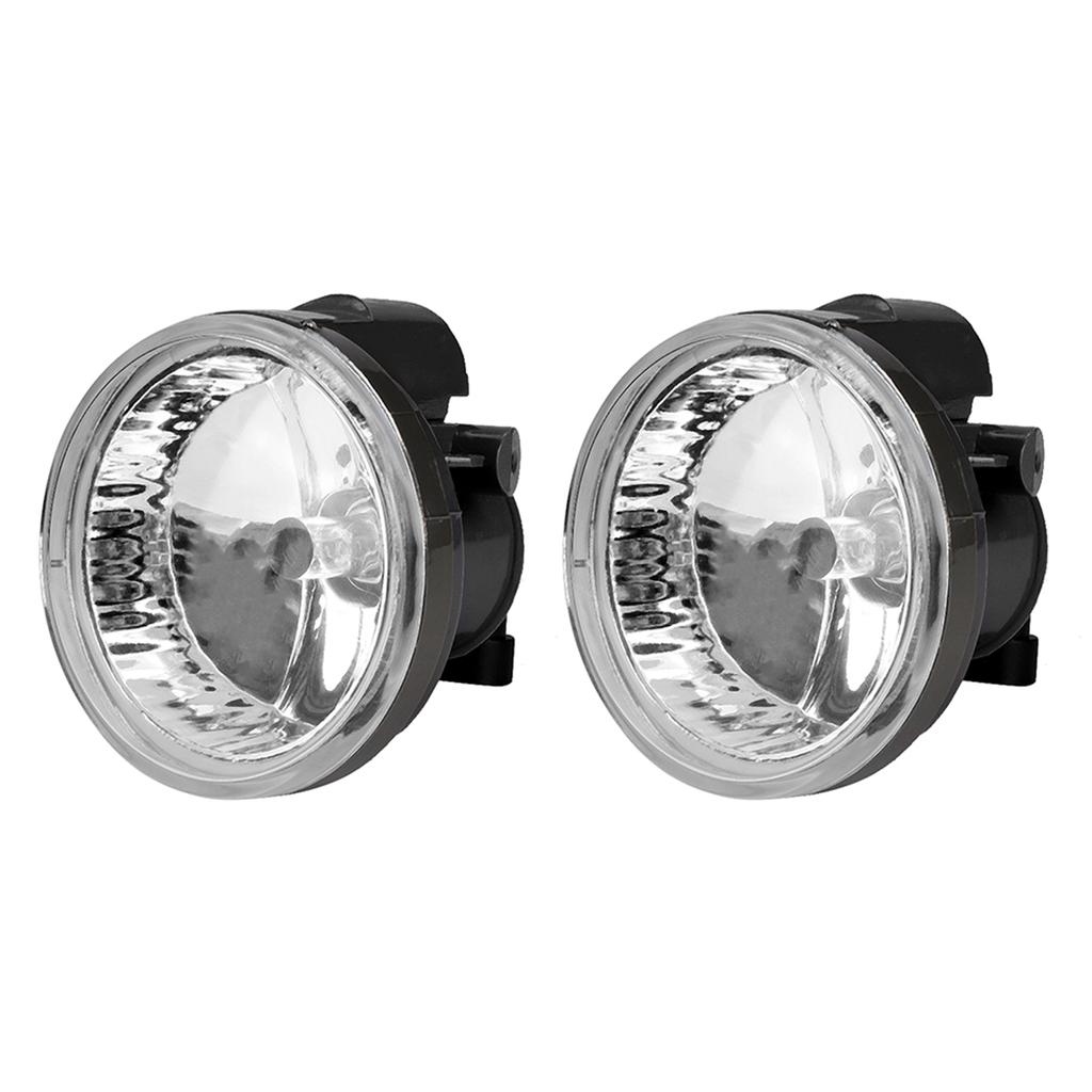 Pair Left Right Car Clear Driving Fog Lights with 9006 Bulb Fit for Highlander 200420