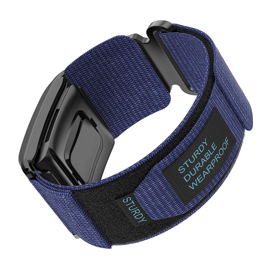 For WHOOP 4.0 Magic Tape Band Stylish Nylon Wrist Strap with Protective Case