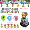 My Singing Monster Birthday Party Decorations Set Flag Balloons Cake Toppers And More