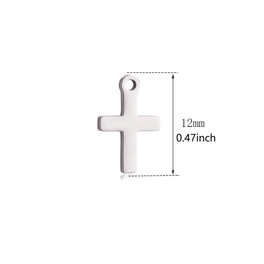 1pc Mini Star Moon Charms For Making Necklace Bracelet Pendants Findings stainless steel Flower Love Charm DIY Handmade Jewelry