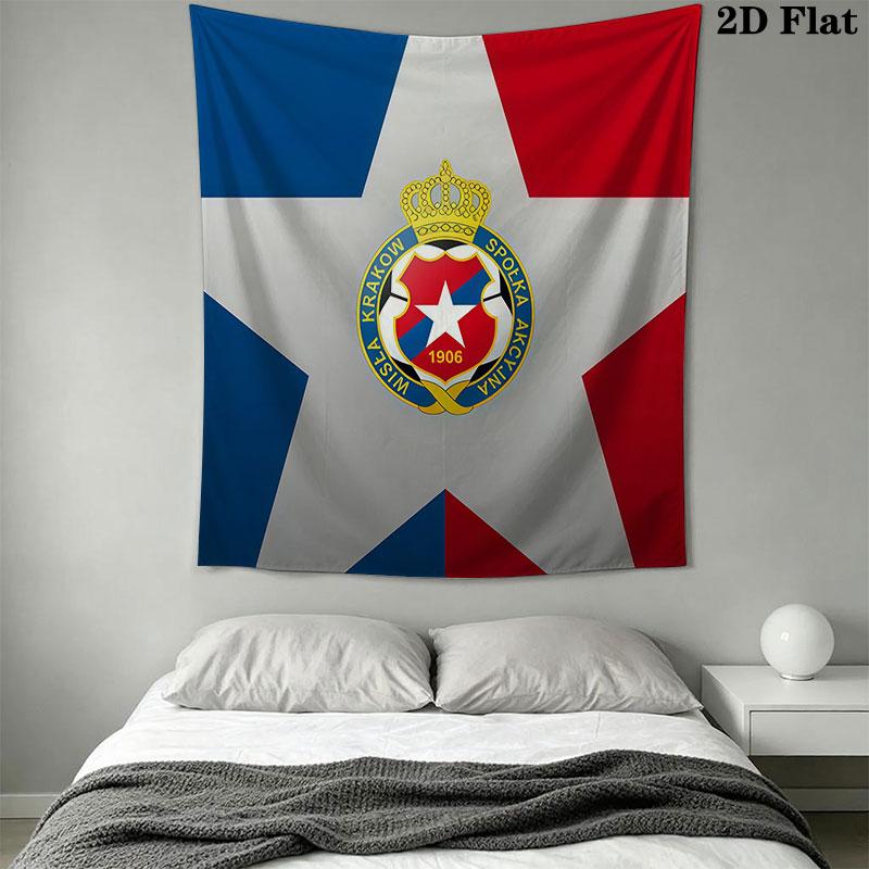 Wisła poster Wall Hanging Printed Fabric Blanket Decorative Tapestries for Bedroom Living Room Home Decor