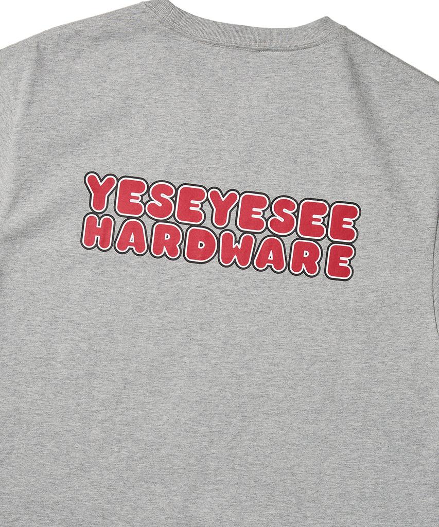 YESEYESEE C-Logo Hardware Tee Gray