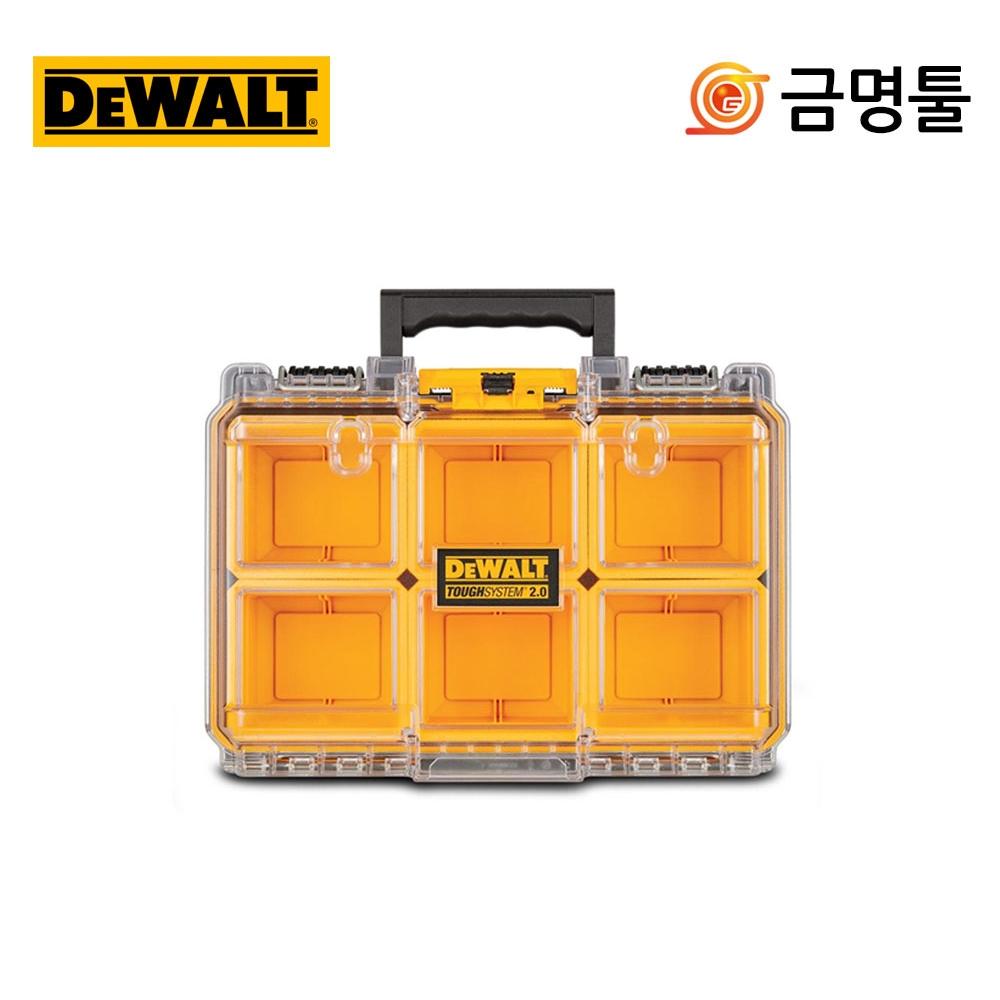 

DeWalt DWST83392 1 Компактный ящик для деталей Tough System 2.0 Ящик для хранения с 6 отделениями Ящик для инструментов Ящик для инструментов