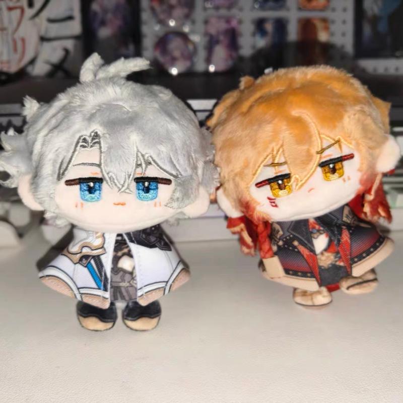10cm Honkai Star Rail Plush Phainon Mydei Anaxa Hyacine Cute Castorice Dolls Trendy Stuffed Toys Keychain Christmas Gifts Cuddly Fluffy Huggable