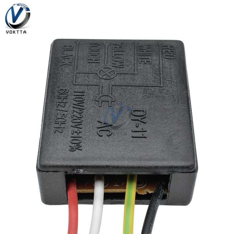 On/off 1 Way 1 Way Touch Control Sensor Switch Desk Light Parts Touch Control Sensor Dimmer For Bulbs Lamp Switch AC 111-111V