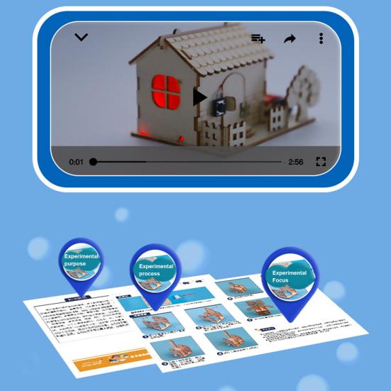 DIY Doorbell STEM Kit Wooden Circuit Science Project for Kids No-Solder Electronics Learning