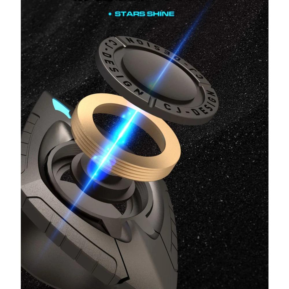 Fingertip Gyro Stress Reliever Toys EDC Multi-functional Mobile Phone Holder Select Game Tools Metal Fidget Spinner