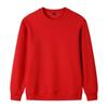 Long-Sleeve Round Neck 320g Pure Cotton Logo Hoodie