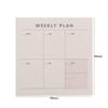 Stationery Notebook School Supplies Check List Weekly Plan Memo Pad Daily Weekly Month Planner